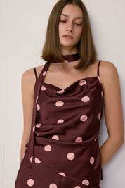 Mod Ref - The Aria Top | Burgundy/Pink