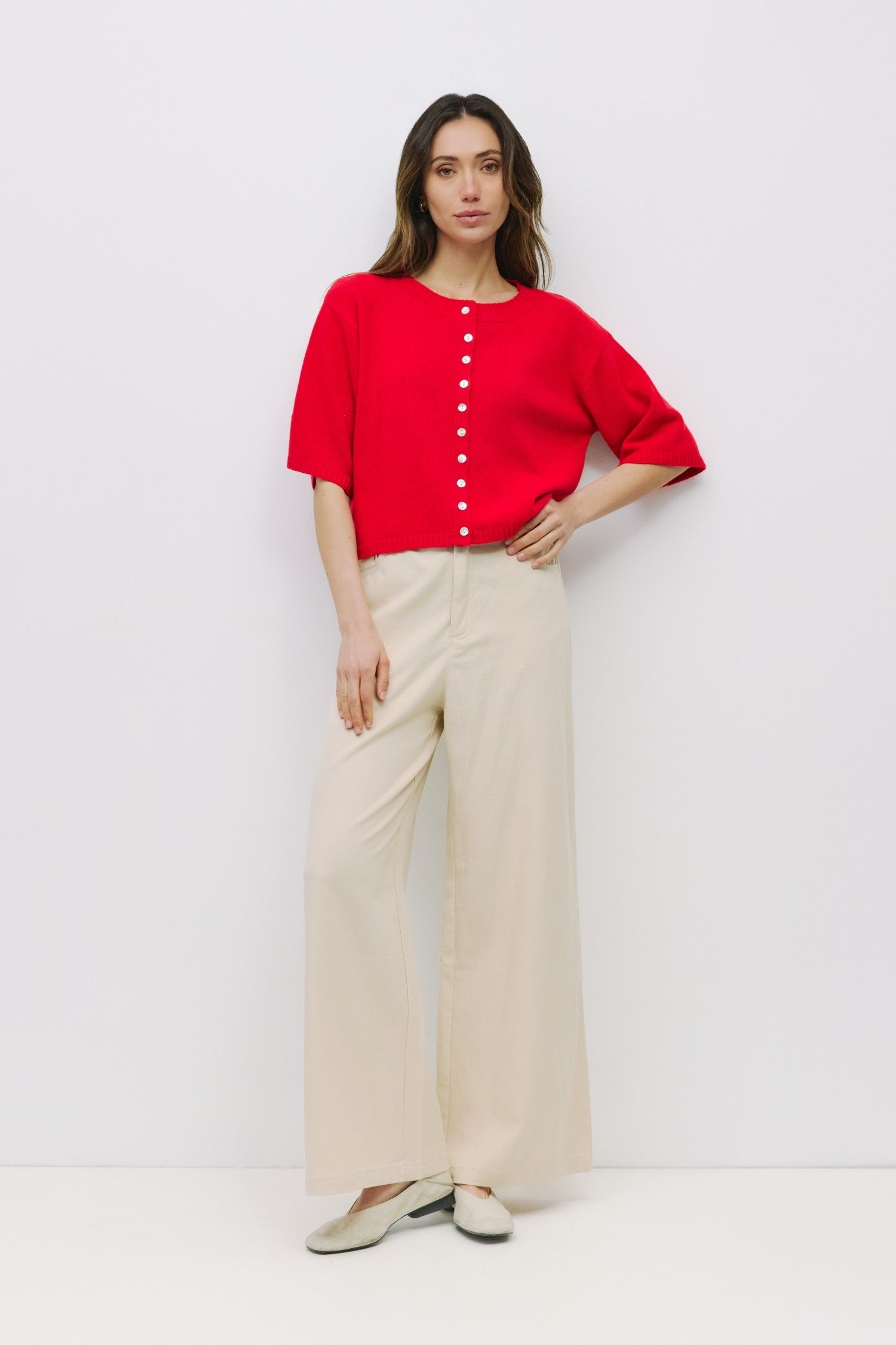 Mod Ref - The Stacey Cardigan | Red