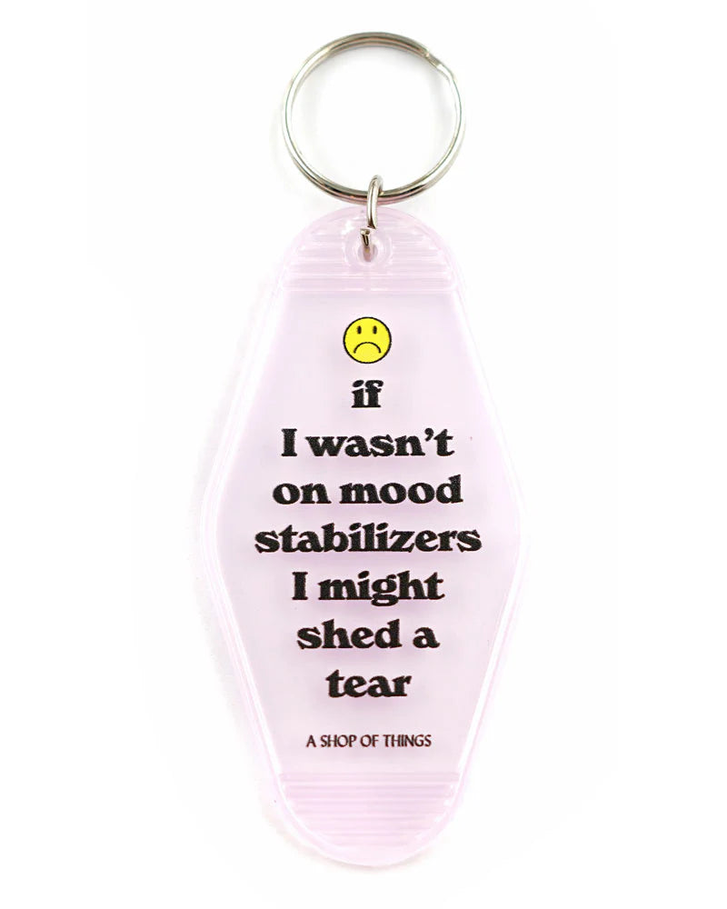 A Shop of Things - Mood Stabilizing Keychain | White