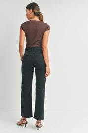 Just Black Denim - Relaxed Straight | Black