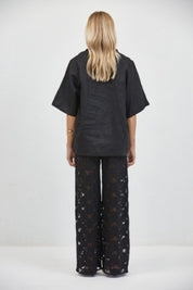 a.ren - Winslet Relaxed Fit Shirt | Black