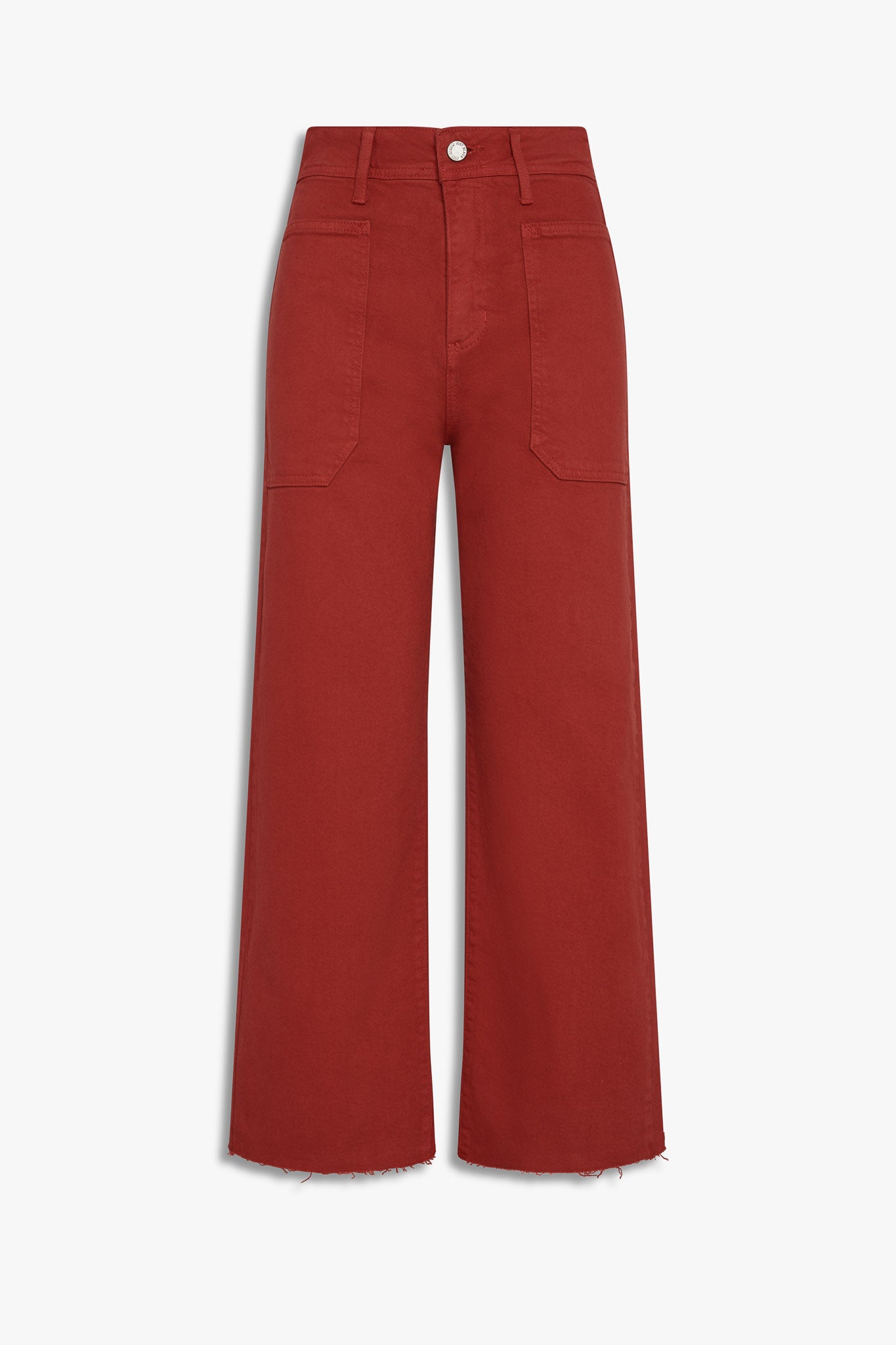 Just Black Denim - High Rise Utility Wide Leg | Cranberry