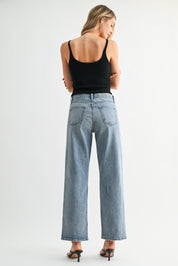 Just Black Denim - JB Collection Selvage Straight Leg | Medium Denim