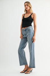 Just Black Denim - JB Collection Selvage Straight Leg | Medium Denim