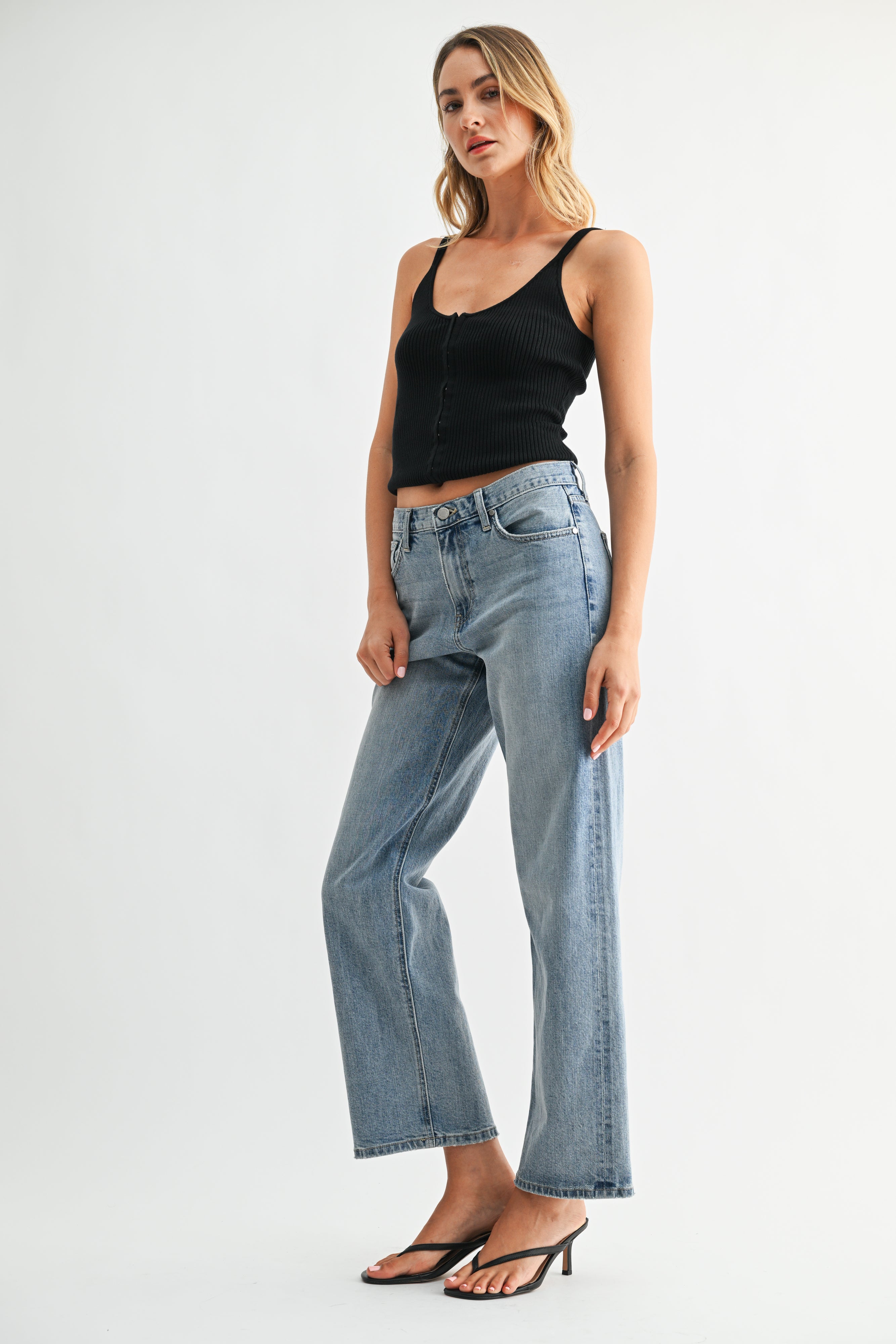 Just Black Denim - JB Collection Selvage Straight Leg | Medium Denim