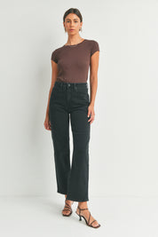 Just Black Denim - Relaxed Straight | Black