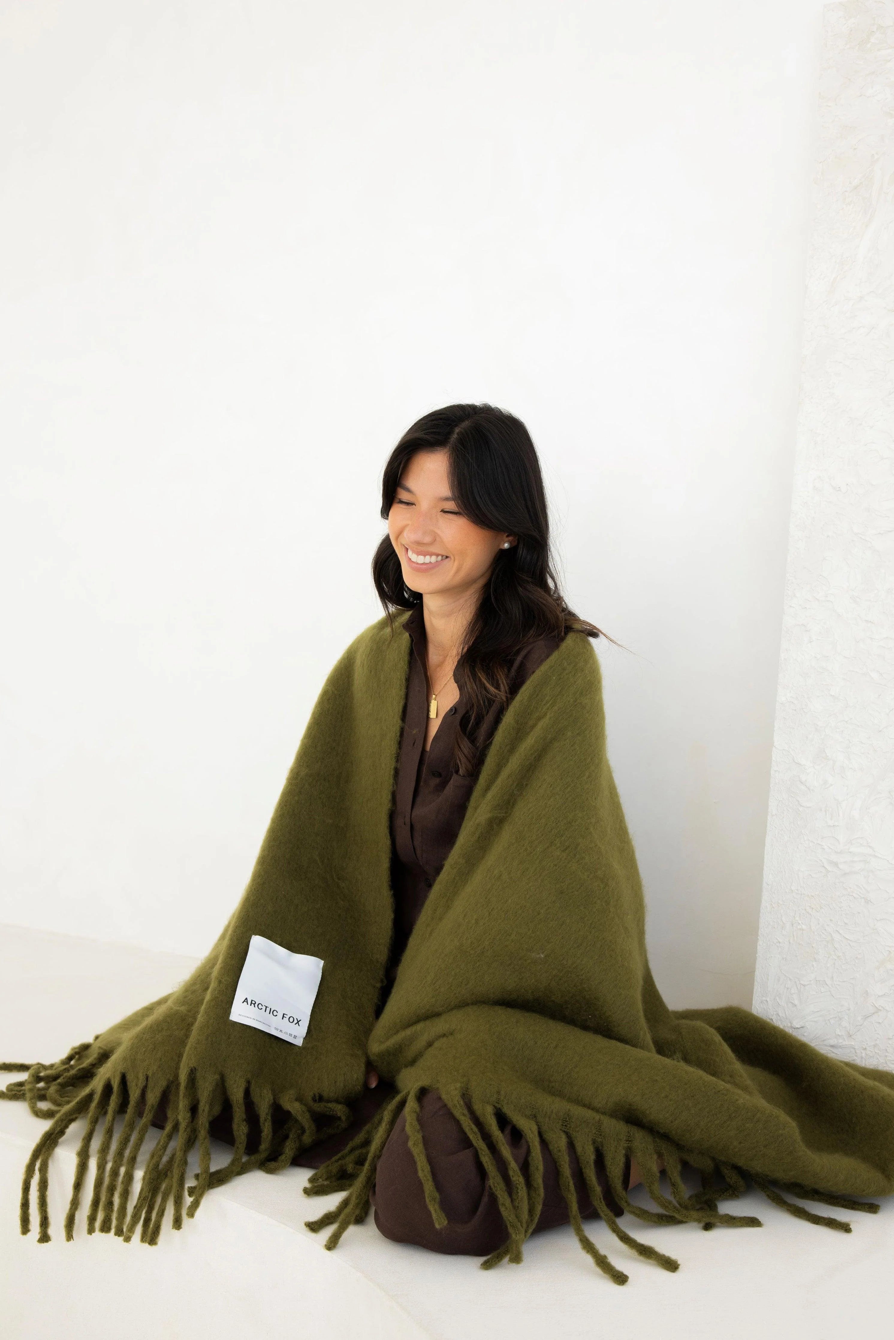 Arctic Fox & Co. - The Reykjavik Throw | Sea Kelp