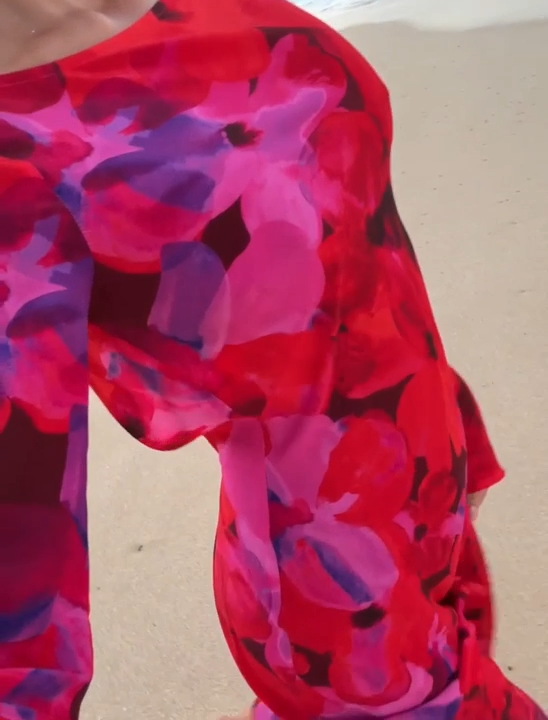 Rumored - Sweet Talker Maxi Dress | Watercolor Pansy