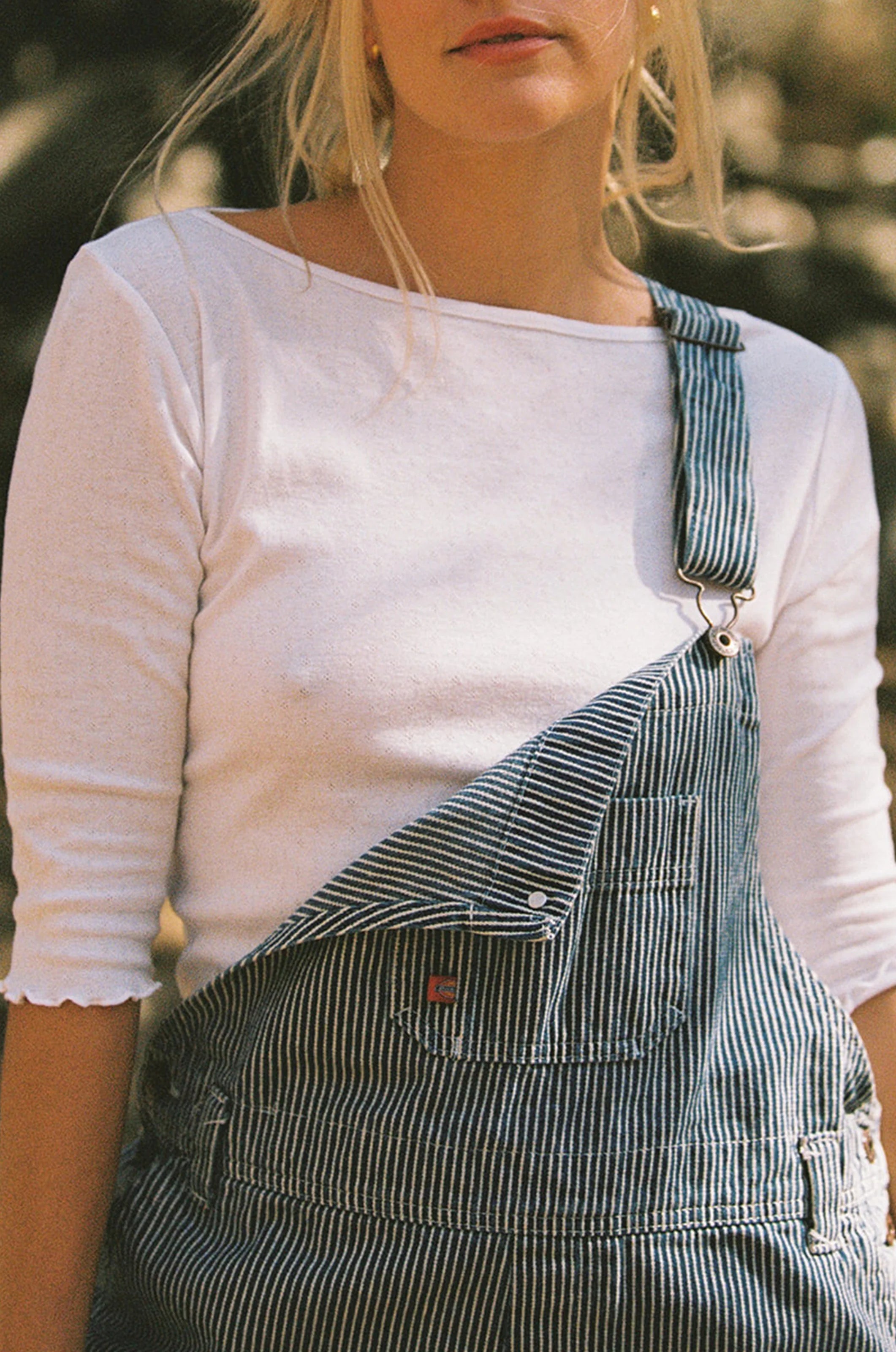 LA Relaxed - Ballet Pointelle Tee | Ivory