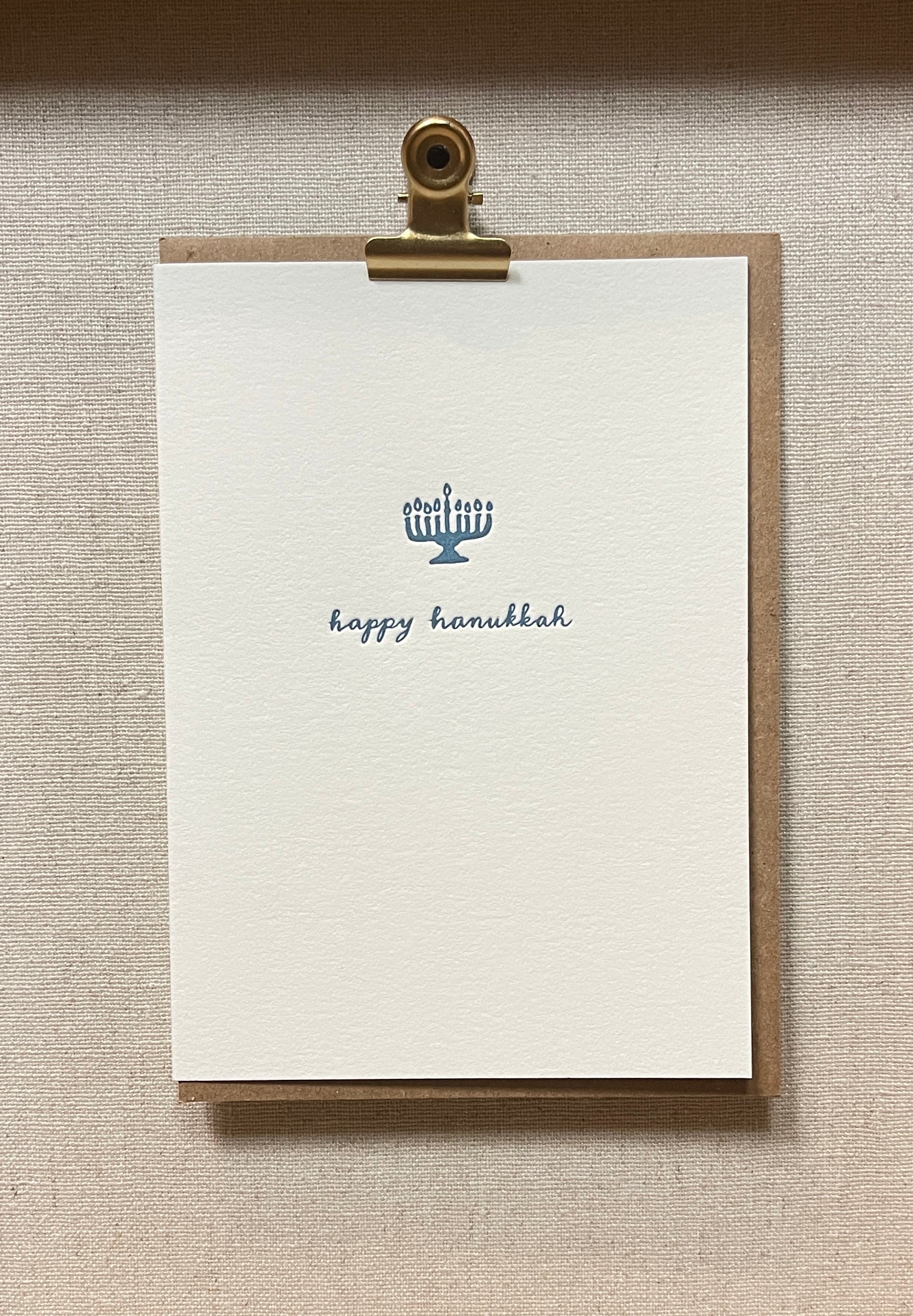 R.S.V.P. - Holiday Card | "Happy Hanukah"