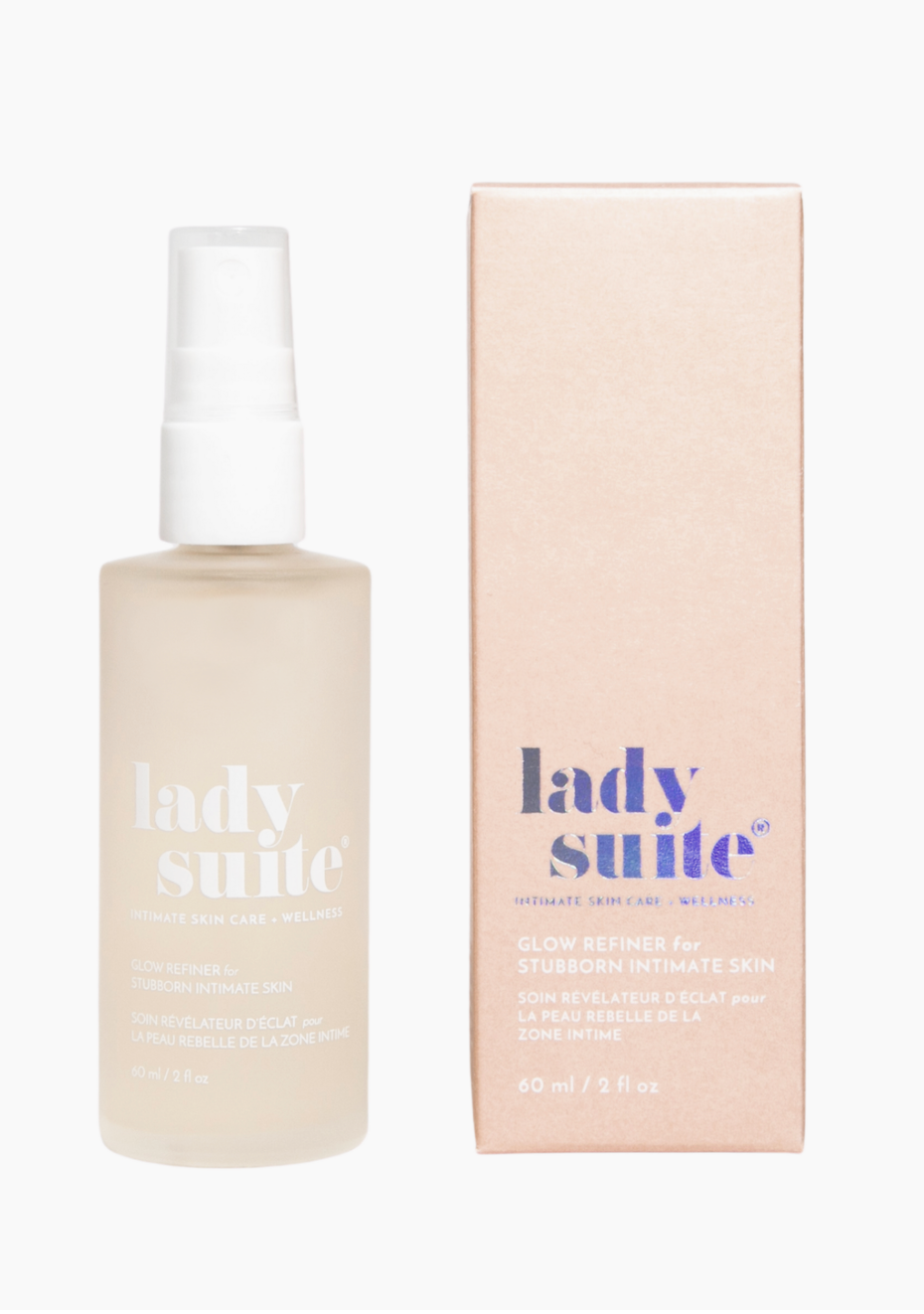 Lady Suite - Glow Refiner Exfoliating Spray for Stubborn Intimate Skin