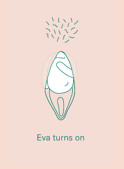 Eva - Hands Free, Wearable Vibrator for Couples Play