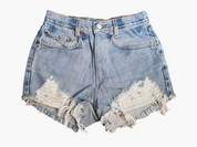 Sun's Out - Upcycled Vintage Denim Shorts