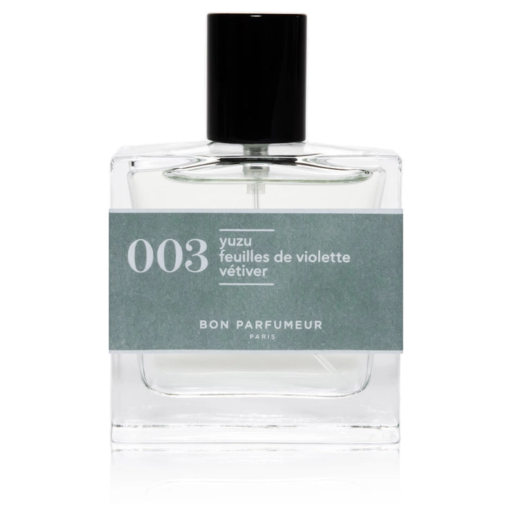 Bon Parfumeur - 003 | Yuzu, Violet Leaves, Vetiver